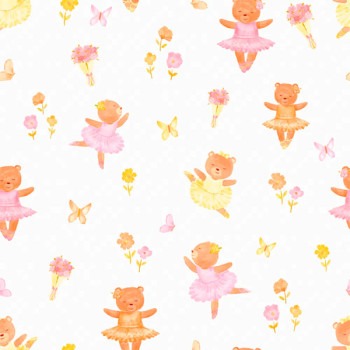 Papel de Parede Infantil - Bambine - BA0029 - Non-Woven (TNT)