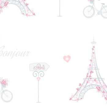 Papel de Parede Torre Eiffel - Fashion Baby - BF425 - Vinílico