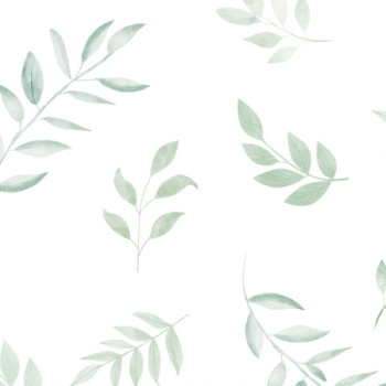 Papel de Parede Folhas e Flores - Fashion Baby II - BF525 - Vinílico