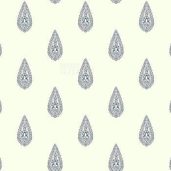 Kashmir - BH8329 - Papel de Parede Americano Vinílico-Lavável   