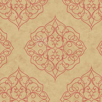 Kashmir - BH8343 - Papel de Parede Americano Vinílico-Lavável   