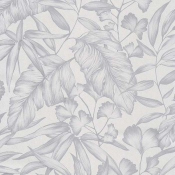 Papel de Parede Folhas e Flores - Myriad - ce3202 - Emborrachado / TNT