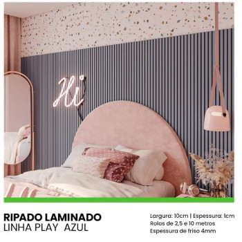 Painel Ripado Laminado EVA - RPDOL 12