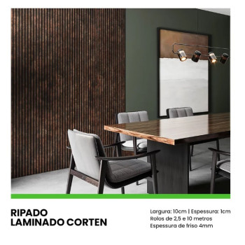 Painel Ripado Laminado EVA - RPDOL 17