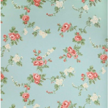Fragrant Roses FA811002 Papel de Parede Floral Vinílico Lavável 