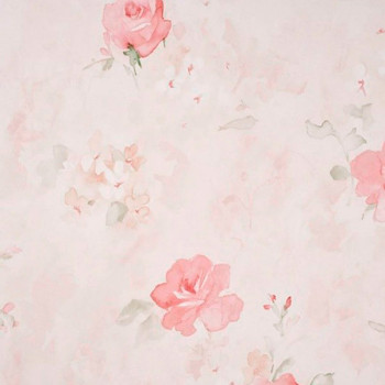 Fragrant Roses FA811004 Papel de Parede Floral Vinílico Lavável 