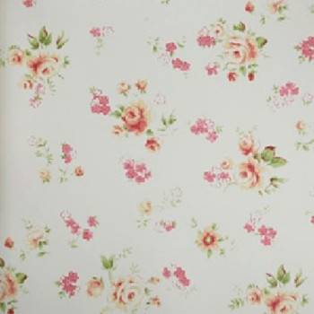 Fragrant Roses FA811007 Papel de Parede Floral Vinílico Lavável 