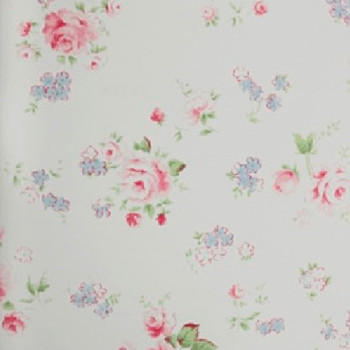 Fragrant Roses FA811008 Papel de Parede Floral Vinílico Lavável 