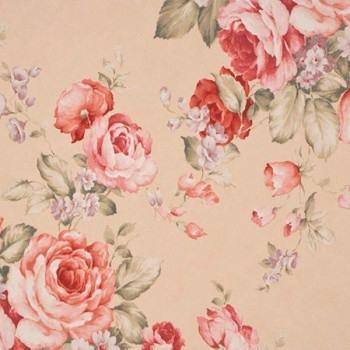Fragrant Roses FA811014 Papel de Parede Floral Vinílico Lavável 