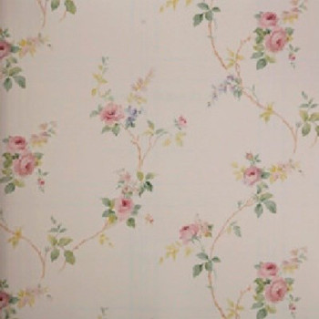 Fragrant Roses FA811039 Papel de Parede Floral Vinílico Lavável 