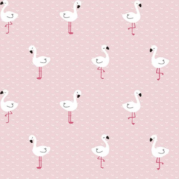 Papel de Parede Flamingo - Fofura Baby - FF4019 - TNT