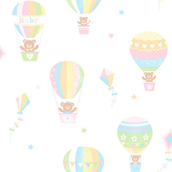 Tiny Tots G45133 Papel de Parede Inglês Lavável 