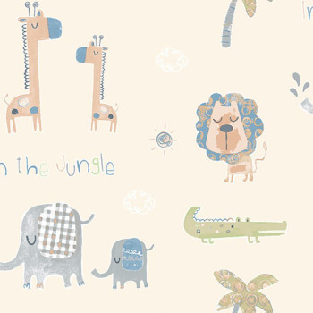 Tiny Tots G45145 Papel de Parede Inglês Lavável 