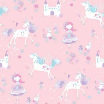 Papel de Parede Unicórnio - Just 4 Kids 2 - G56523 - TNT/Vinílizado