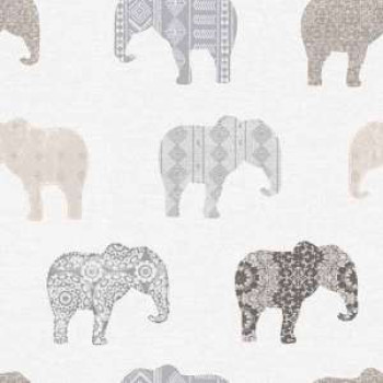 Papel de Parede Elefante - Just 4 Kids 2 - G56527 - TNT/Vinílizado