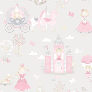 Papel de Parede Princesa - Tiny Tots 2 - G78370 - TNT