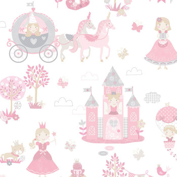 Papel de Parede Princesa - Tiny Tots 2 - G78371 - TNT