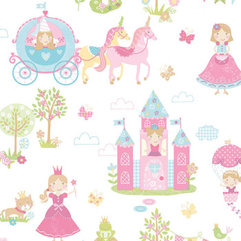 Papel de Parede Princesa - Tiny Tots 2 - G78372 - TNT