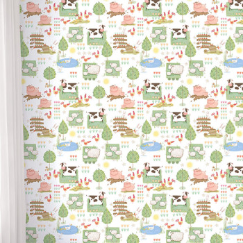 Papel de Parede Fazenda - Tiny Tots 2 - G78377 - TNT