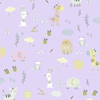 Papel de Parede Animais - Pure Kids & Teens - kt68458 - Vinílico