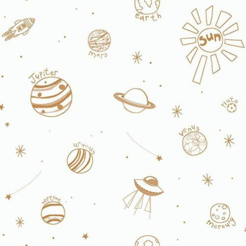 Papel de Parede Espaço - Pure Kids & Teens - kt68463 - Vinílico