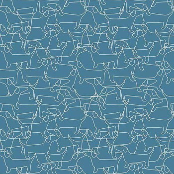 Papel de Parede Cachorro - Pure Kids & Teens - kt68480 - Vinílico