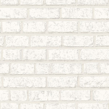Papel de Parede Tijolinho - Pure Kids & Teens - kt68504 - Vinílico