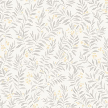 Papel de Parede Folhas e Flores - Maison - MN3406 - Lavável, TNT, Texturizado, Vinílico