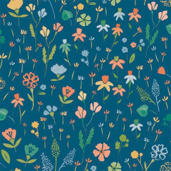 Papel de Parede Folhas e Flores - Maison - MN3507 - Lavável, TNT, Texturizado, Vinílico