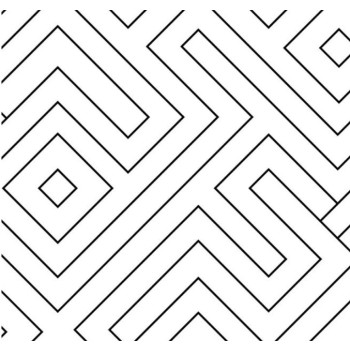 Papel de Parede Geometrico  - Line Art  - MT 779010 - VINILÍCO - LAVÁVEL