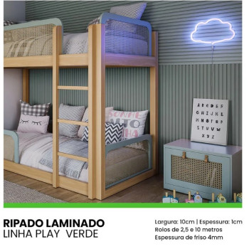 Painel Ripado Laminado EVA - RPDOL 10