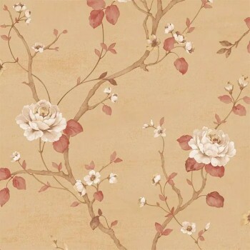 Papel de Parede Folhas e Flores - Palazzo 2 - G67604 - Vinílico