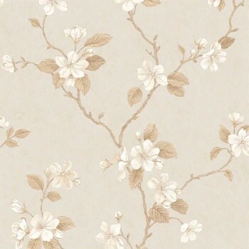 Papel de Parede Folhas e Flores - Palazzo 2 - G67615 - Vinílico