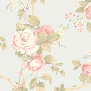 Papel de Parede Rose Garden 2 - CG28814 - VINÍLICO - LAVÁVEL 