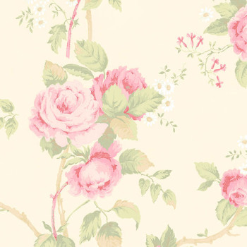 Papel de Parede Rose Garden 2 - CG28816 - VINÍLICO - LAVÁVEL 