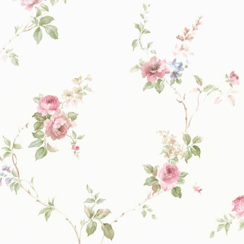 Papel de Parede Rose Garden 2 - CN24621 - VINÍLICO - LAVÁVEL 