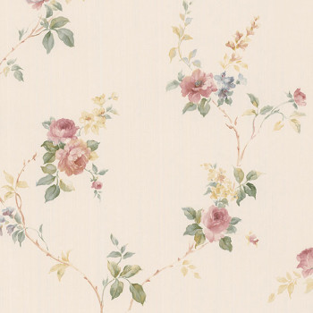 Papel de Parede Rose Garden 2 - CN24623 - VINÍLICO - LAVÁVEL 