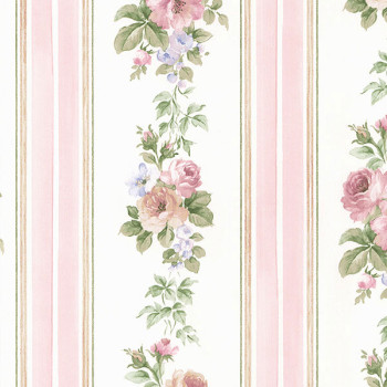 Papel de Parede Rose Garden 2 - CN24639 - VINÍLICO - LAVÁVEL 