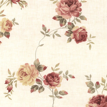 Papel de Parede Rose Garden 2 - CN26564 - VINÍLICO - LAVÁVEL 