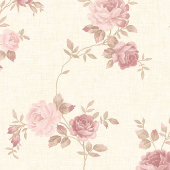 Papel de Parede Rose Garden 2 - CN26565 - VINÍLICO - LAVÁVEL 