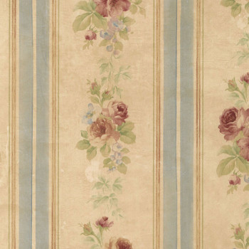 Papel de Parede Rose Garden 2 - CN26573 - VINÍLICO - LAVÁVEL 