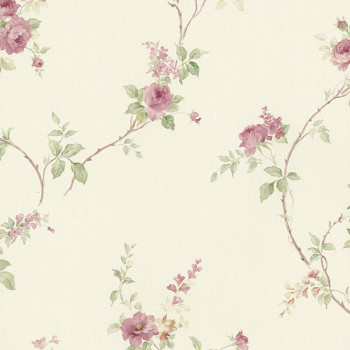 Papel de Parede Rose Garden 2 - MD29401 - VINÍLICO - LAVÁVEL 