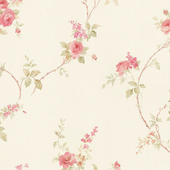 Papel de Parede Rose Garden 2 - MD29403 - VINÍLICO - LAVÁVEL 