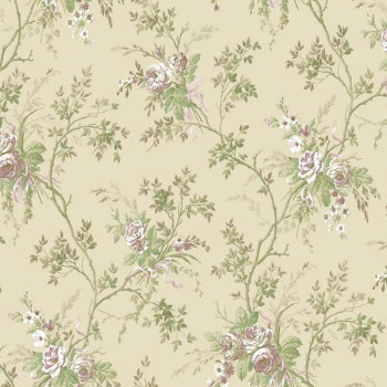 Papel de Parede Roses - PN0456 - VINÍLICO - LAVÁVEL 