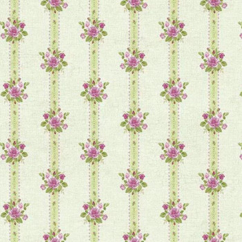 Papel de Parede Roses - PN0490 - VINÍLICO - LAVÁVEL 
