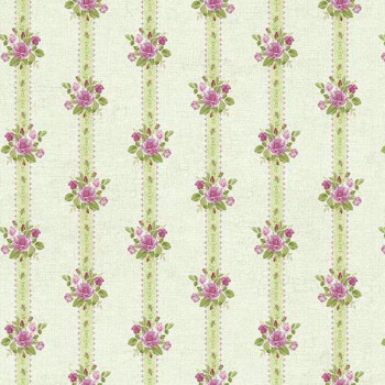 Papel de Parede Roses - PN0490 - VINÍLICO - LAVÁVEL 