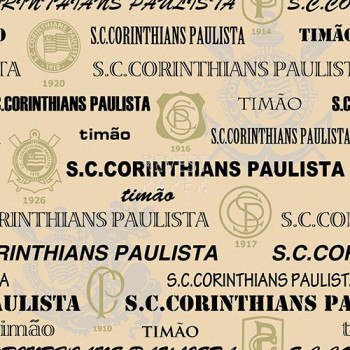 Corinthians SC302-05 Papel de Parede Chinês Vinílico  