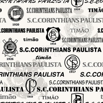Corinthians SC302-06 Papel de Parede Chinês Vinílico  