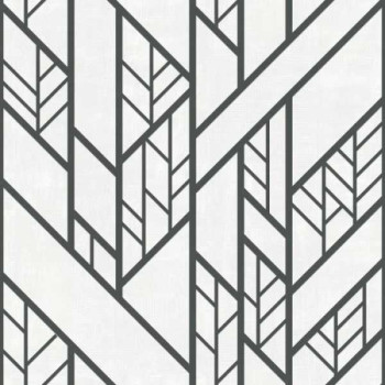 Papel de Parede Geométrico - Modern Art B - UC3810 - Vinilíco