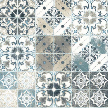 Papel de Parede Azulejo - York - LFT372401 - Vinilíco